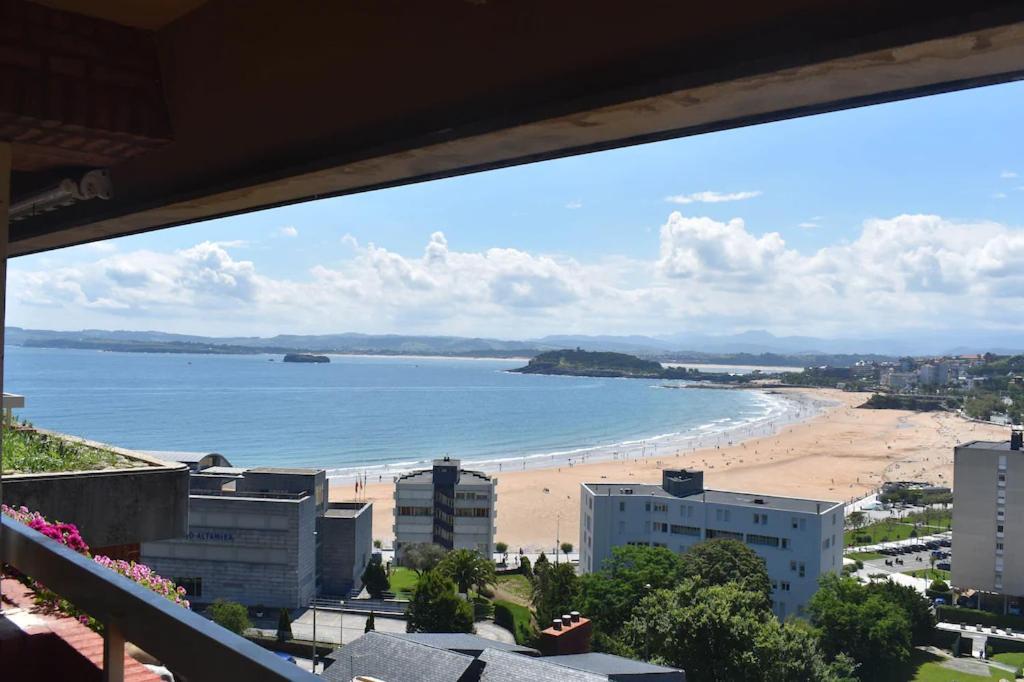 Vistas Increibles! A 3 Minutos De La Playa Con Wifi Lägenhet Santander Exteriör bild